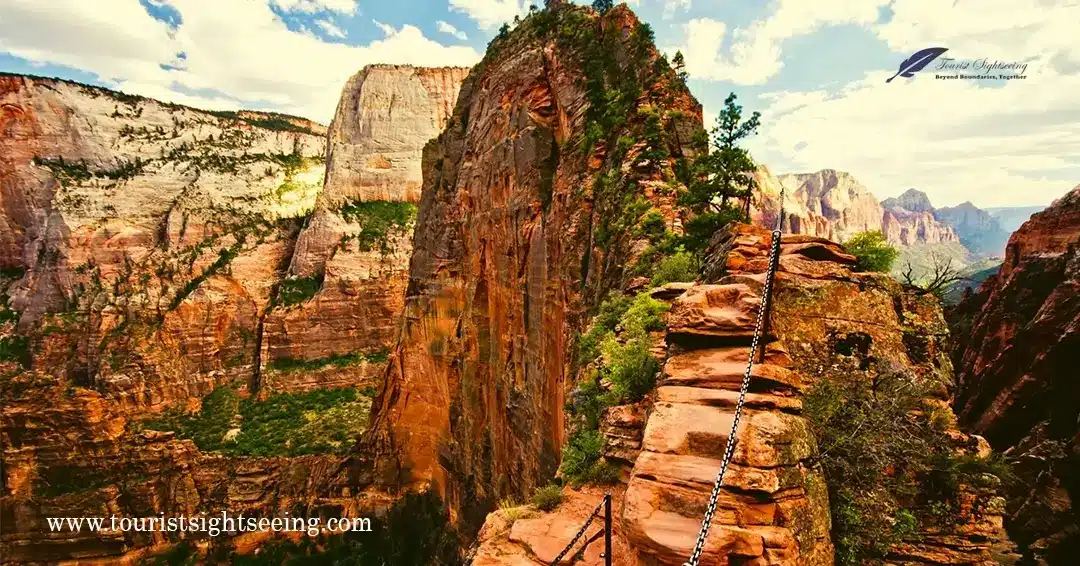 one of the Top 10 Best Hikes in Utah is Angels landing in Zion National park